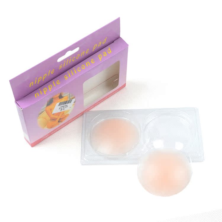 Bãi biển chống va chạm chống ánh sáng thoáng khí vô hình gợi cảm liền mạch vô hình dán ngực núm vú silicone dán ngực nâng đẩy