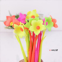 H13 creative cartoon small flower gel pen kindergarten childrens birthday gift activities small gift wholesale 948