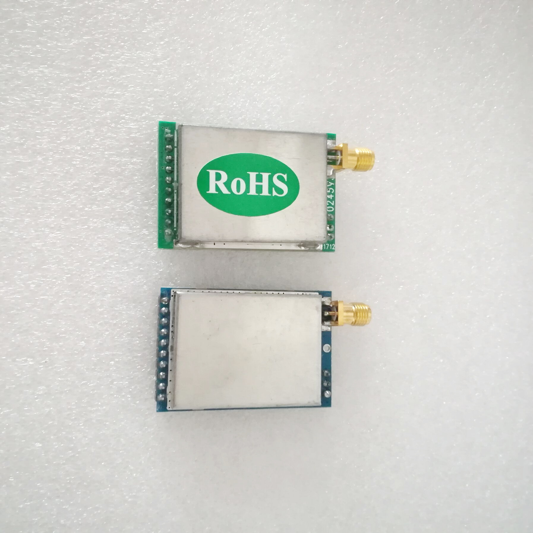 2 4G1W transmitting reception package High power wireless monitoring module Audio and video transmission Elevator monitor