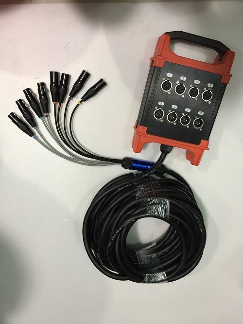 6 ~ 8 ~ 12 ~ 16 Road Stage junction box Multi-channel audio-video signal junction box