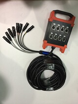 6~8~12~16 stage stage junction box multi-channel audio and video signal junction box