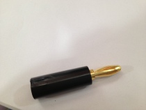 Banana plug lantern core plug sound wiring head free of welding alloy material