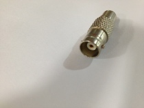 Q9 conversion head BNC female monitor connector to Lotus female head Q9 to lotus flower