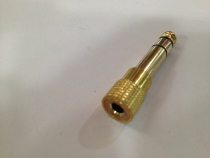 Audio conversion header 3 5 turns 6 5 heads 3 5 turns big three-core gold plated