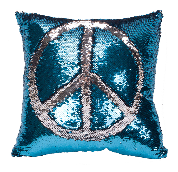 ins nordic gió sequined gối màu mới DIY đệm gối kỳ diệu Mermaid - Trở lại đệm / Bolsters gối chăn 2 trong 1