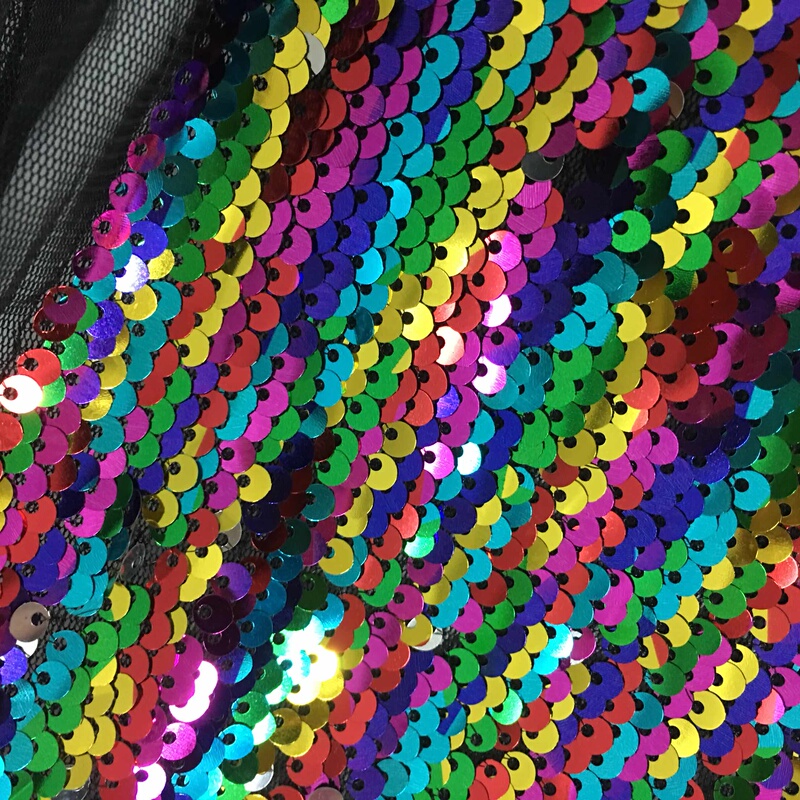 Colorful Sequin Fabric, Dazzling Rainbow Sequin Fabric, Gradient Sequin Mesh Fabric, Dress Lace Fabric, Sequin Fabric Colorful Sequin Fabric, Dazzling Rainbow Sequin Fabric, Gradient Sequin Mesh Fabric, Dress Lace Fabric, Sequin Fabric