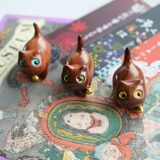 Творческое украшение домашнего украшения животных рук -забитый милый сандаловый котенок котенок гостиная спальня Небольшое украшение p06