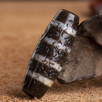 Shengshi Qiancai Natural Tibet Lazhu Handstring Necklace Taobao Live Three Nine Eyes Tianzhu Accessories