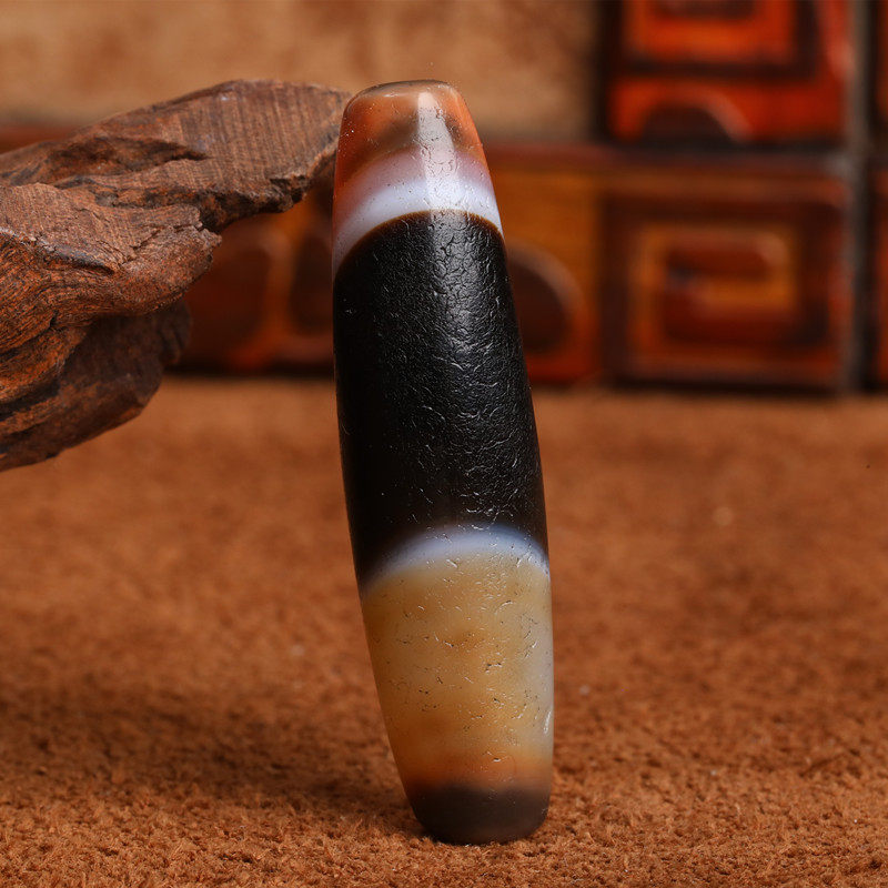 Natural to pure old material to pure jelly meat chalcedony thread bead necklace pendant men's and women's collarbone chain with bead accessories