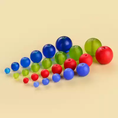 Nepal ancient French glaze beads antique frosted glass beads DIY with beads hand beaded beautiful blue glass beads