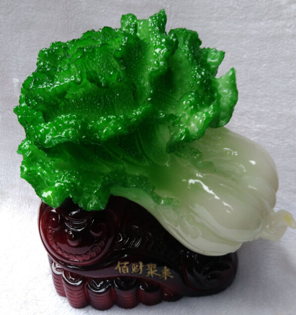 Desktop Pendulum resin cabbage Business Home Decorative Goods Office Living-room Swing Piece Craft Gift Swing Accessories Gift