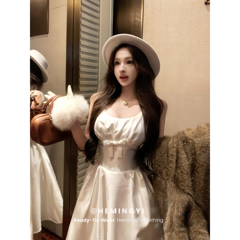 In Stock Hmy Jingluo Jiajin Noble Lady's Large Skirt Dress, Waist-Cinching, Slimming, Birthday Princess Long Dress In Stock Hmy Jingluo Jiajin Noble Lady's Large Skirt Dress, Waist-Cinching, Slimming, Birthday Princess Long Dress