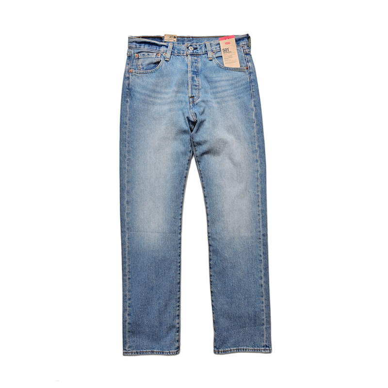 Yuma Town Levi's 501 Classic Men's Light Blue Straight-Leg Jeans 00501-3673