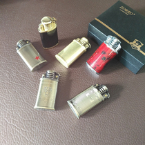 Hong Kong original ZORRO ZORRO ZORRO Z520 vintage kerosene lighter creative smoking set brass profiled