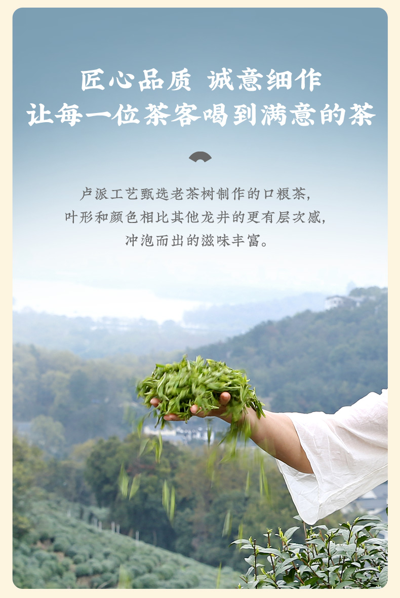 2022年新茶 卢正浩 雨前龙井茶 200g 图9