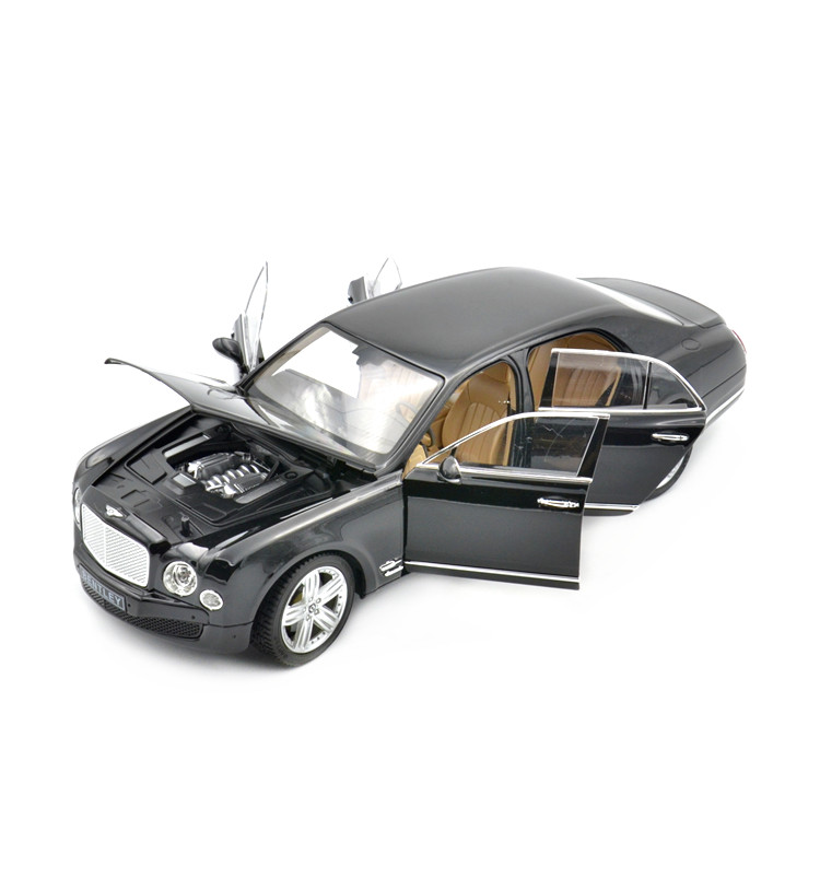 Xinghui giải trí 1:18 Bentley Mushang hợp kim tĩnh cửa xe mô hình xe bộ sưu tập trang trí đồ chơi 43800 đồ chơi bé trai