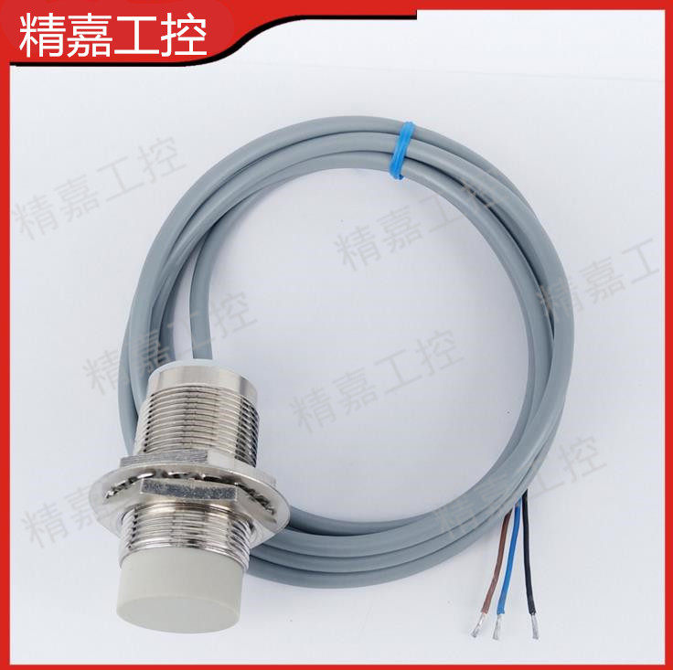 M30露出式凸头接近开关 电感远距离直径30MM金属感应器 感距15MM