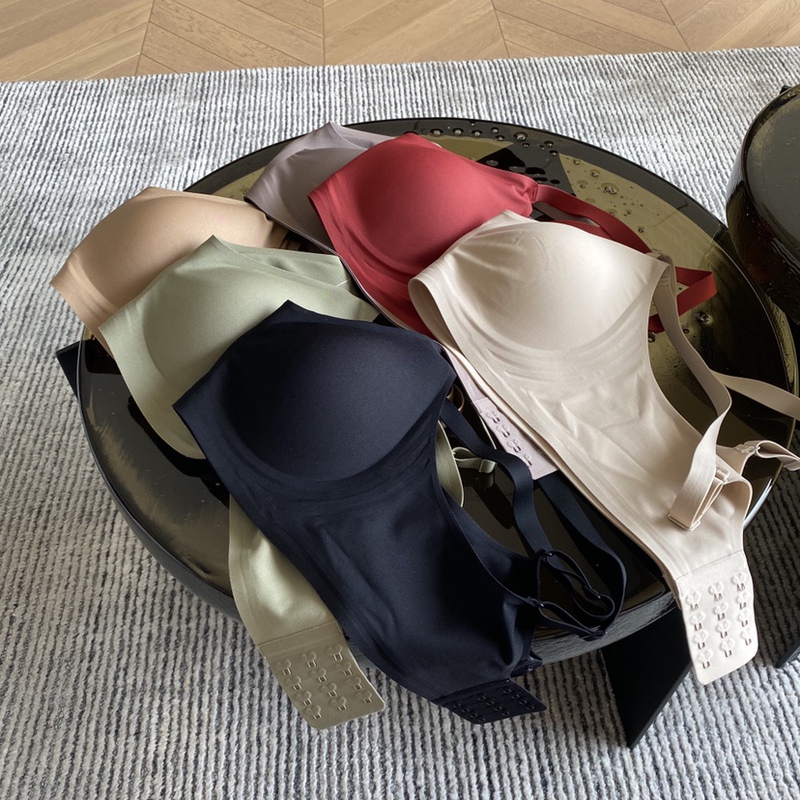 Austrian Wolfor*D Niche One-Piece Ultra-Nude Feel Upgraded Version Bra Underwear, Virgin Cotton