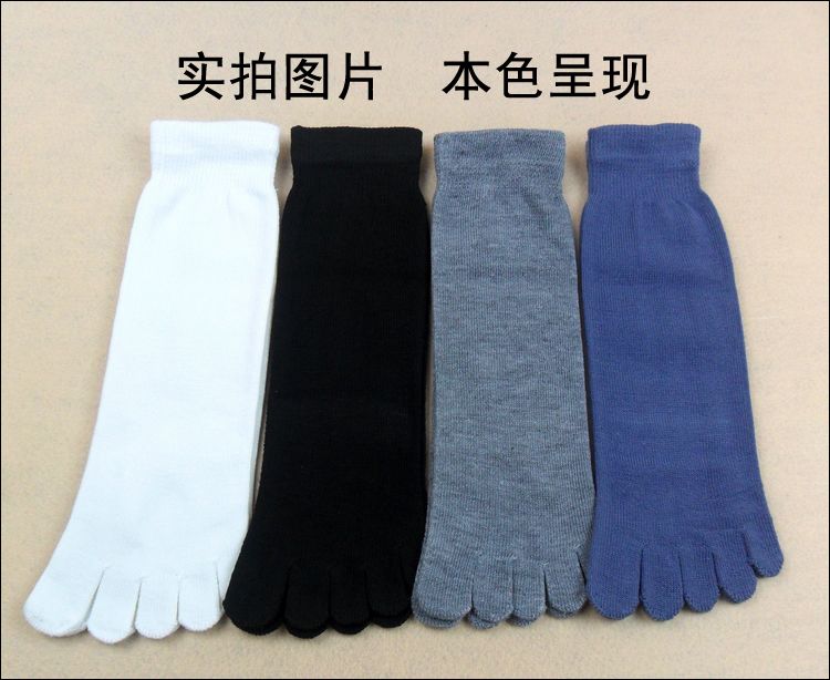 5 cặp cotton nam năm ngón tay vớ vớ nam mùa xuân và mùa hè cotton năm ngón chân vớ nam giới và phụ nữ các cặp vợ chồng vớ ngón chân