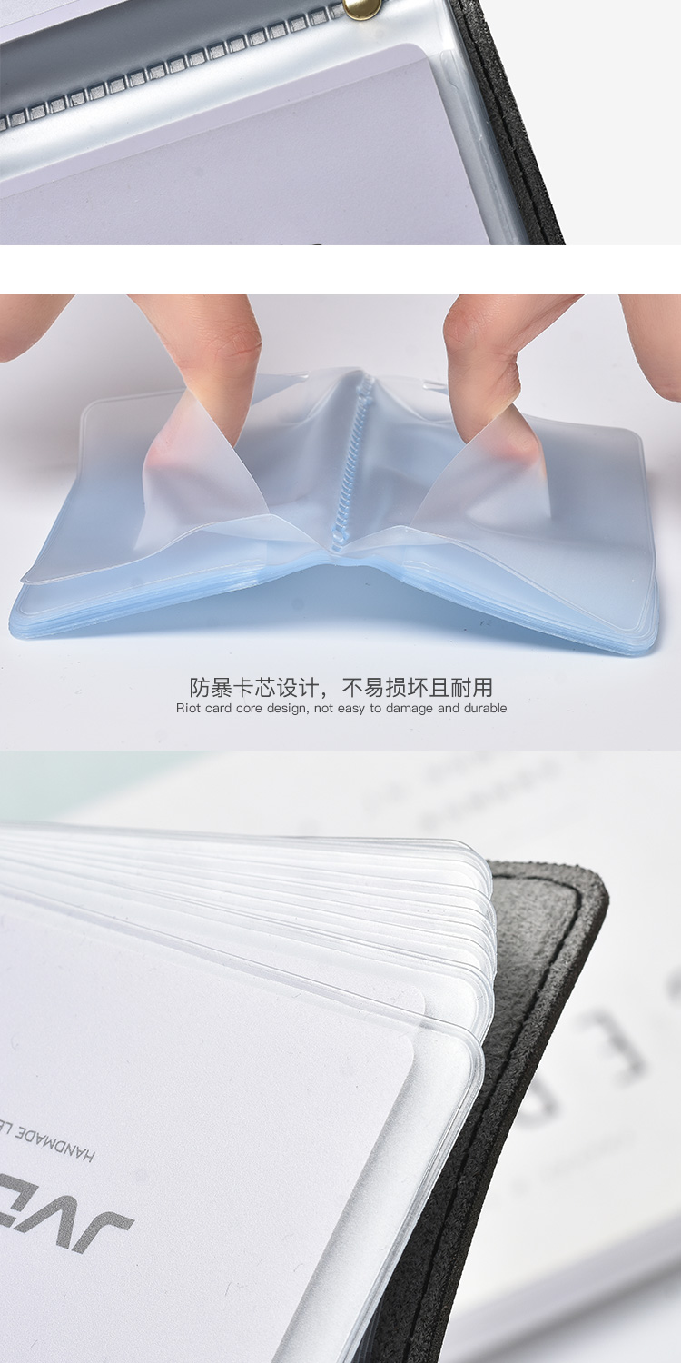 Thẻ thời trang túi đựng thẻ nữ 26 trang gói thẻ ngân hàng dung lượng lớn Hàn Quốc cá tính nam ví thẻ tín dụng - Ví / chủ thẻ ví da nam cầm tay