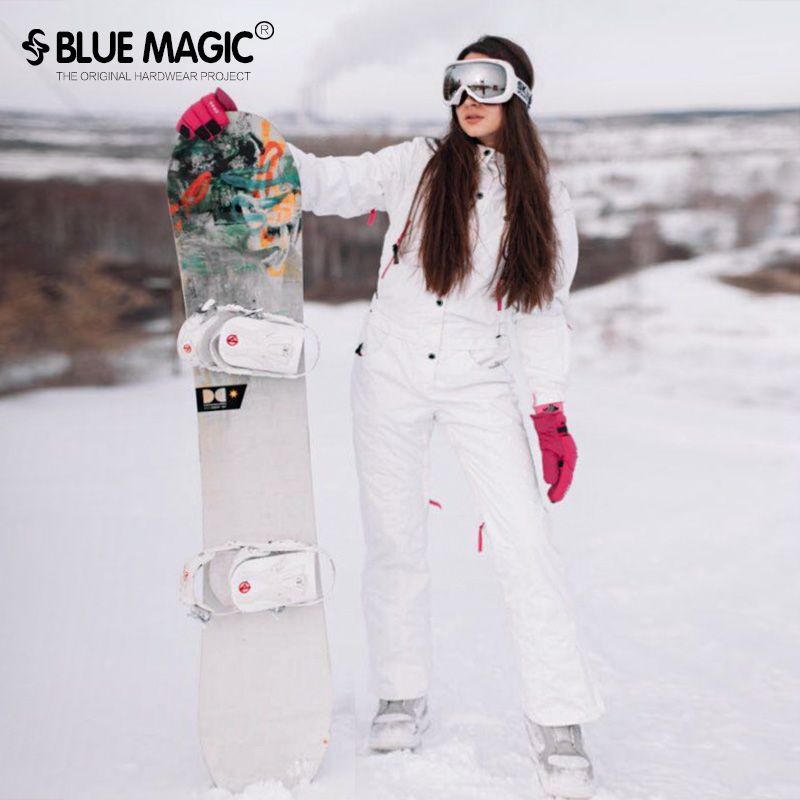 Micro-defective lady's cotton-warm waterproof and wind-proof single-version general ski dress