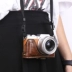 Thích hợp cho máy ảnh Panasonic Micro đơn GF10 GF8 túi da gf8 bao da GF7 túi chụp ảnh GF9 tay áo bảo vệ dây đeo cơ sở - Phụ kiện máy ảnh kỹ thuật số