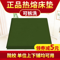 Green bed mat hot melt cotton mat moisture proof cotton mat student dormitory unit single mattress mattress mattress