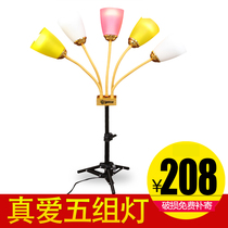 True love five sets of lights Live special beauty lights Seven sets of lights anchor Logitech camera fill light beauty video