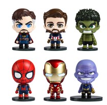 Herocross Avengers 3 Q edition Captain America Iron Man extermination hand-made ornaments