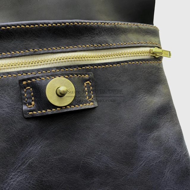 Handmade Leather Bag Patterns, Men's and Women's Casual Small Bags, Waist Bags, Chest Bags, DIY Patterns for Handmade Crafting