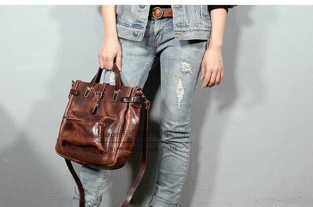 Motorcycle Bag Pattern, Handmade Leather Goods Drawings, Men's and Women's Models, European and American Khaki Style Bag Drawings