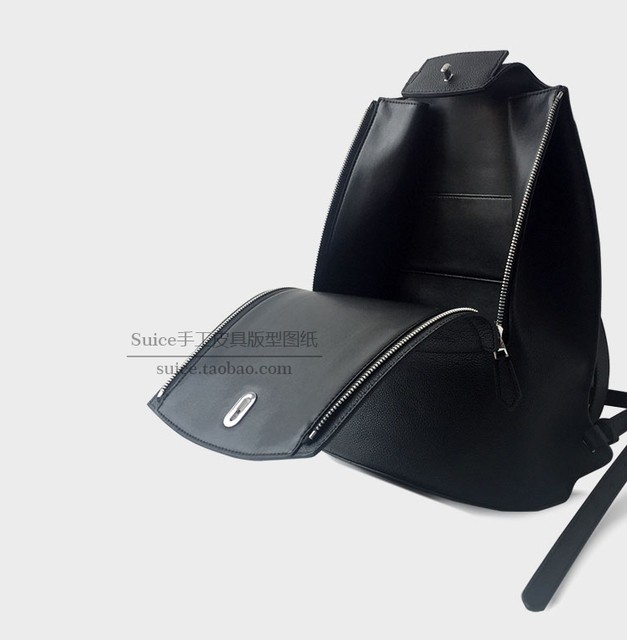 Handmade Leather Bag Drawings New Backpack Backpack Leather Goods Drawings Pattern Leather Pattern Cf06