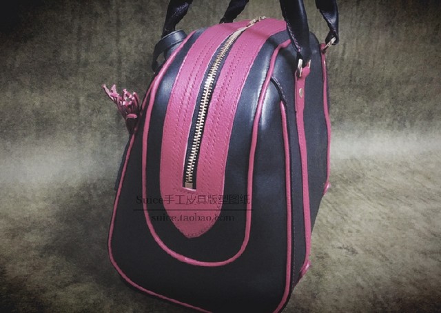 Tote Women's Handbag Pattern Drawing DIY Handmade Leather Goods Pattern Leather Bag New Fashion Bag Pattern