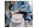 Tofu Bag Shoulder Bag Women's Saddle Bag Pattern Handmade Leather Drawings Violin Leather Pattern Drawings Cf02