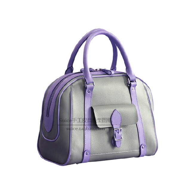 Tote Women's Handbag Pattern Drawing DIY Handmade Leather Goods Pattern Leather Bag New Fashion Bag Pattern