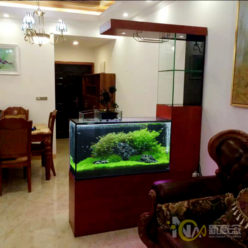 New Concept Wine Cabinet Fish Tank Aquarium Aquarium Ecological