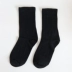 Đôi cotton Hàn Quốc trong vớ ống Nhật Bản đơn giản màu rắn nam và nữ vớ phong cách Harajuku vớ đen trắng thể thao thủy triều tat da chan nu Bít tất nữ