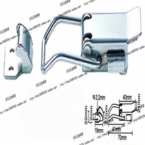 Factory direct sales extraordinary cabinet lock supply industrial machinery and equipment luggage chassis duckbill incubator hardware buttons