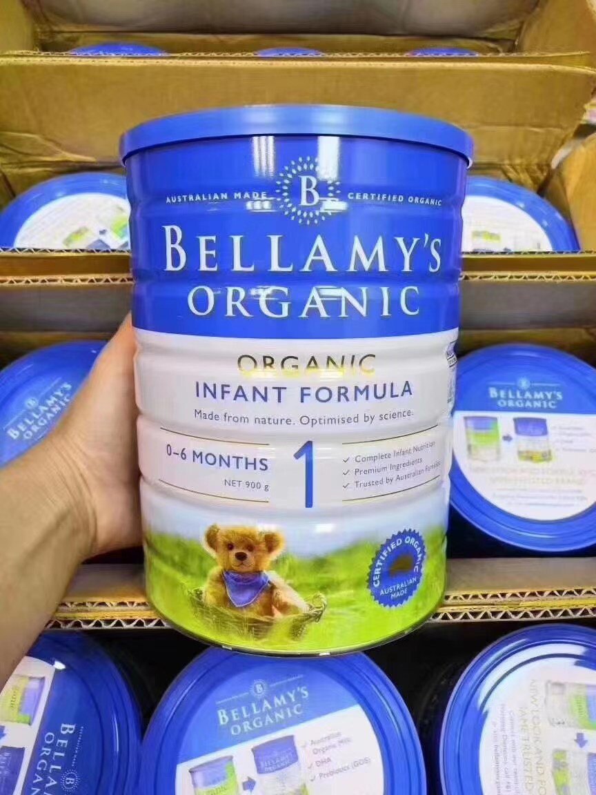 Spot 14 Province 6 Hall Australian Bellamy Organic Baby milk powder 1 paragraph a new version-Taobao
