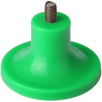 Rich diabolo pole No. 6 No. 7 oblique hole copper head No. 6 rotating bell carbon fiberglass shaker head accessories