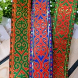 Этническая ткань, подушка, костюм, 5см, этнический стиль, с вышивкой