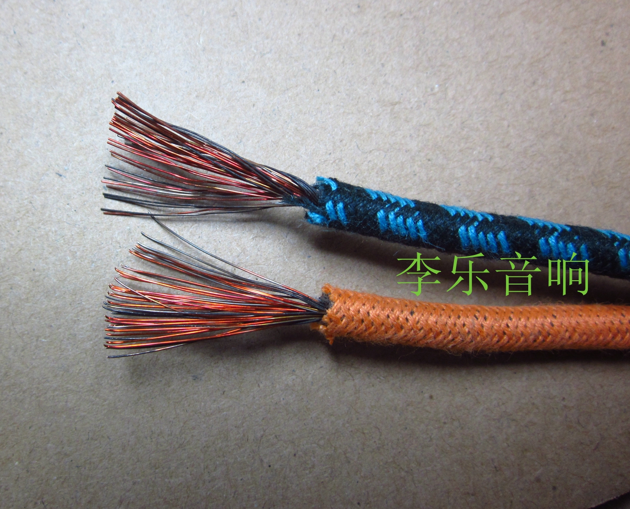 Western Electric West Electric Antique Hemp Leather speaker Line 41 Core Cotton Hemp Thread Rose Gold Thread