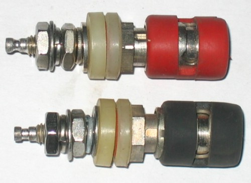 Western wiring column WESTERN ELECTRIC trumpet column (Red sleeve)