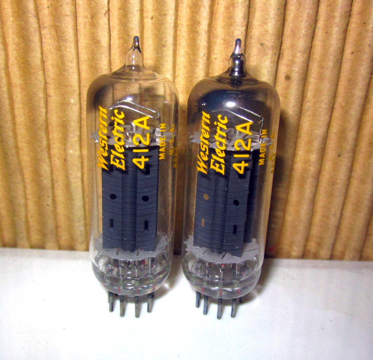 Western Electric 412A Vacuum Tube Fang Ring Watch Cube Cover