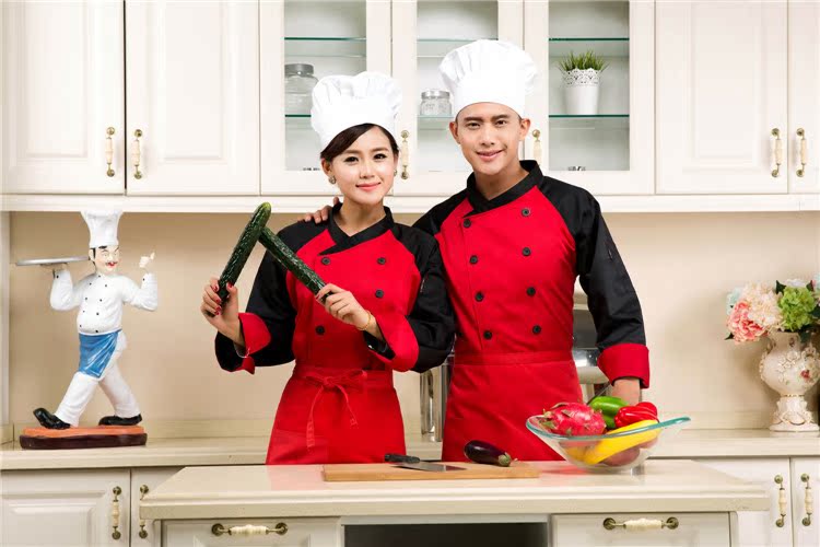 Uniforme de cuisinier en polyester - Ref 1910880 Image 15