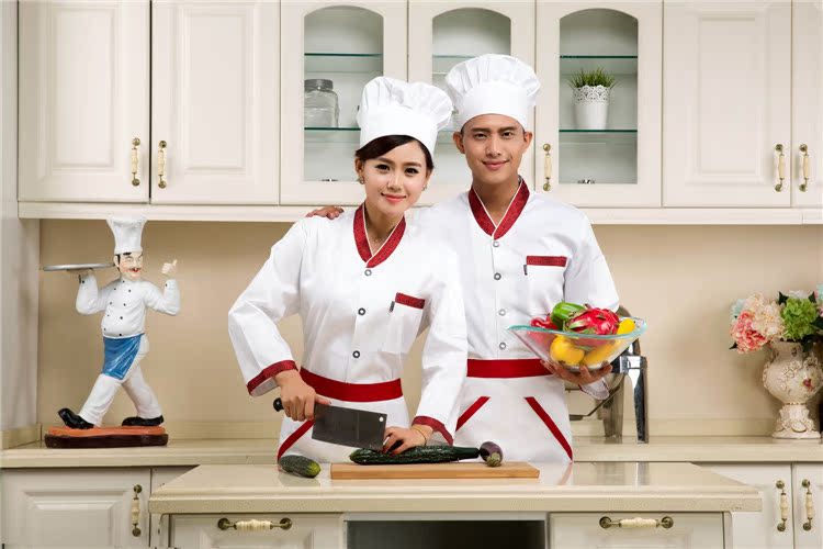 Veste chef cuisinier en polyester - Ref 1910908 Image 19