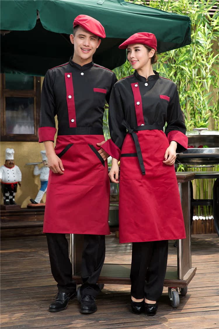 Uniforme de cuisinier en polyester - Ref 1910879 Image 16