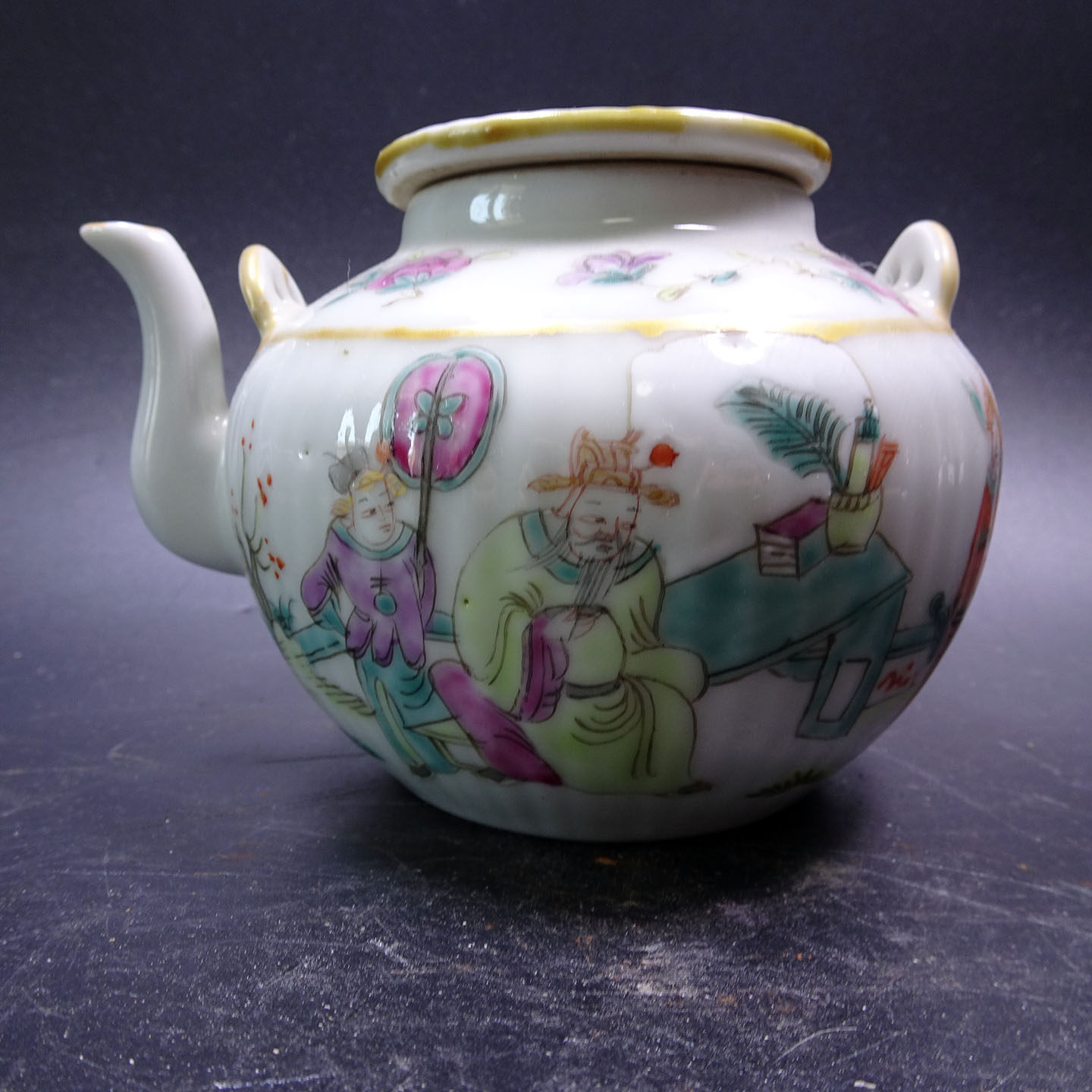 清代官窯粉彩花瓶乾隆年制滿工滿彩琺瑯彩喜鵲圖收藏大花瓶