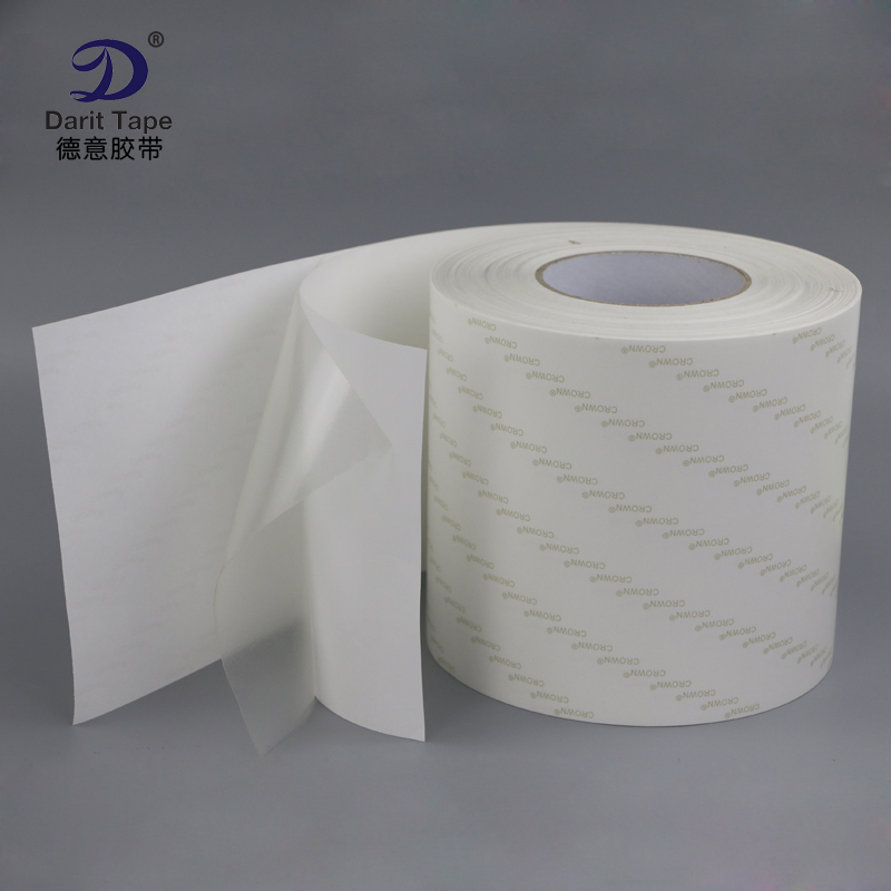Super transparent strong PET non-marking double-sided tape Double-sided tape Release paper Double-sided tape 1-2-3-4-5-6*50 meters