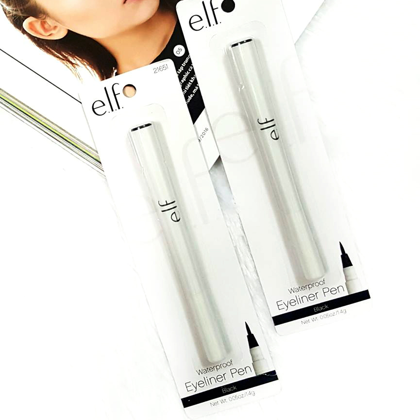 Elf E.L.F. Bút kẻ mắt lâu trôi nhanh khô cứng đầu cứng nâu đen nâu mới bắt đầu - Bút kẻ mắt kẻ mắt layer